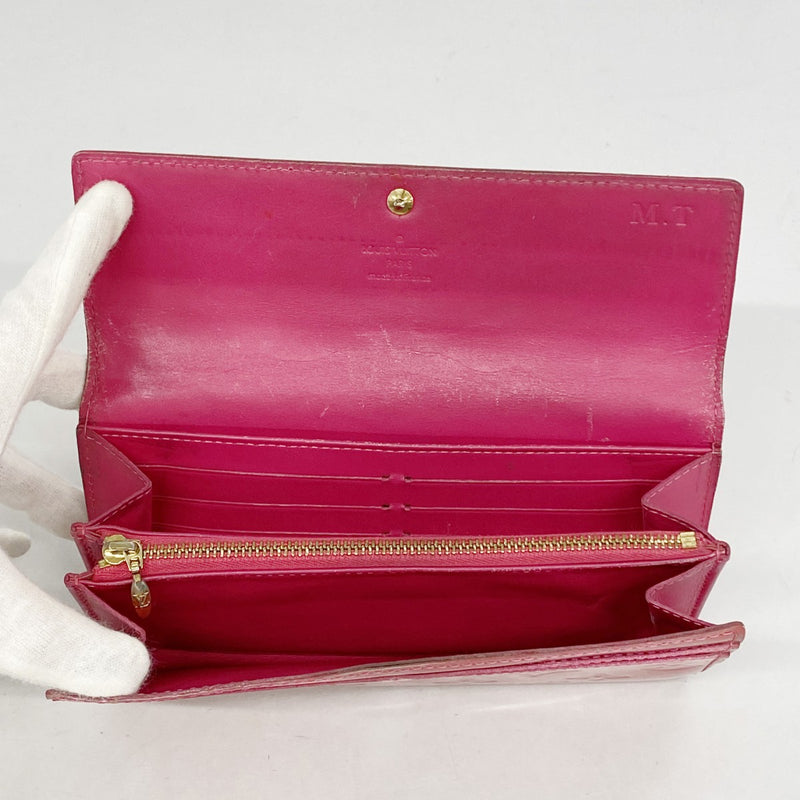 5oe5117】ルイヴィトン 長財布 ヴェルニ ポルトフォイユサラ M93633