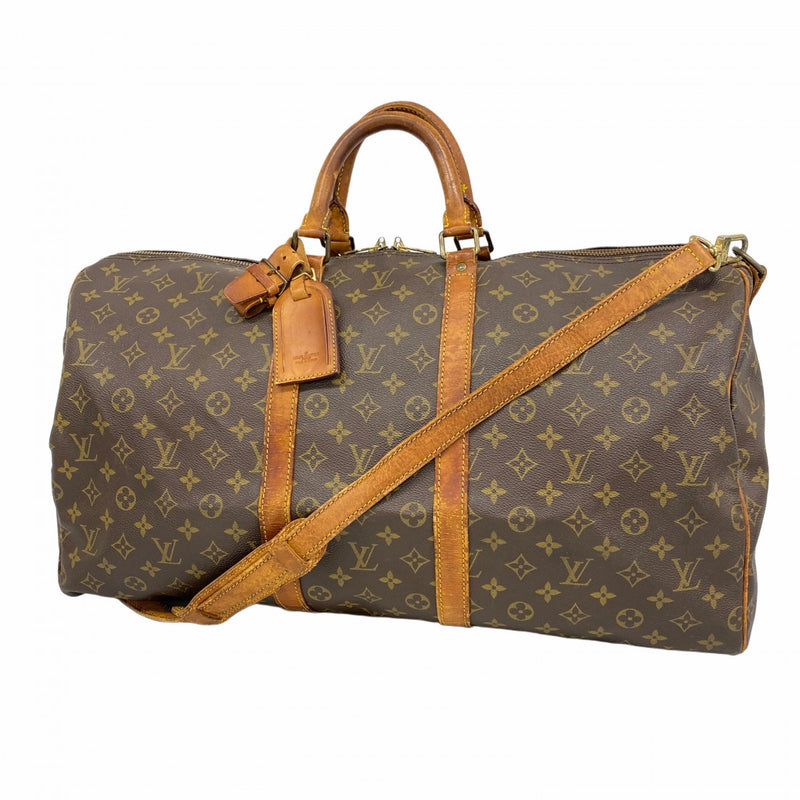 5oe5121】ルイヴィトン ボストンバッグ モノグラム キーポルバンド