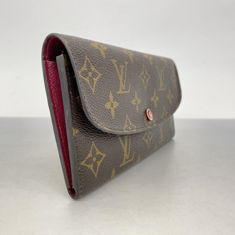 5oe5126】ルイヴィトン 長財布 モノグラム ポルトフォイユエミリー