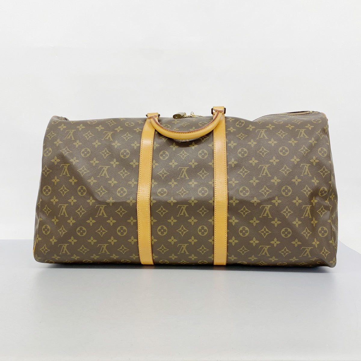 5oe5133】ルイヴィトン ボストンバッグ モノグラム キーポルバンド