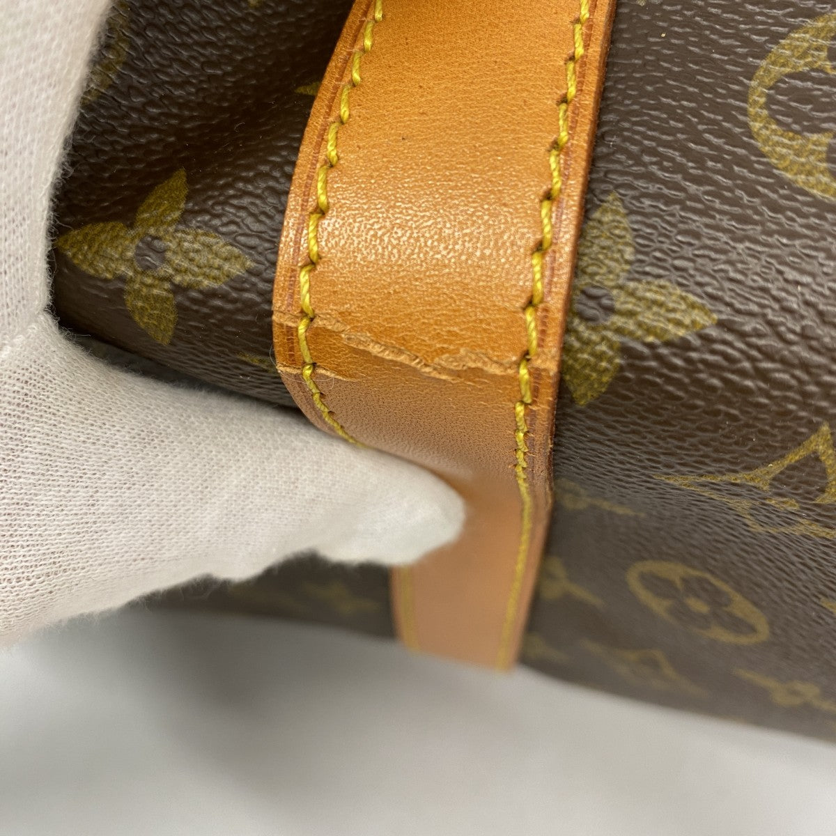 5oe5133】ルイヴィトン ボストンバッグ モノグラム キーポルバンド