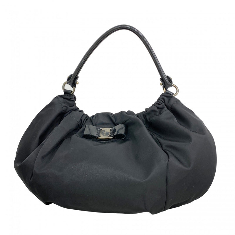 5oe5146】サルヴァトーレフェラガモ ハンドバッグ ヴァラ ナイロン