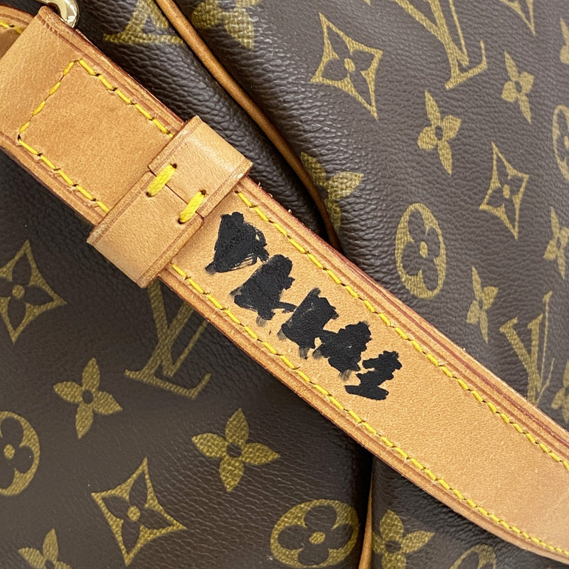 5oe5395】ルイヴィトン ボストンバッグ モノグラム キーポルバンド