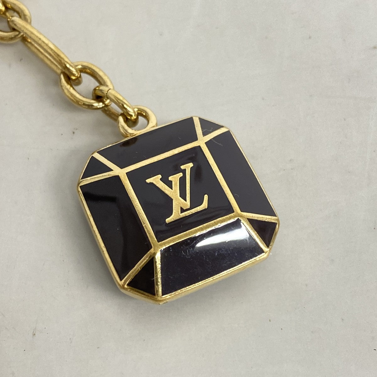 5oe5405】ルイヴィトン キーホルダー ポルトクレカボション M66001