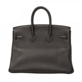 ★SALE【5oe5508-g-h】エルメス ハンドバッグ バーキン25 トゴ ブラック ゴールド金具 B刻印【中古】レディース