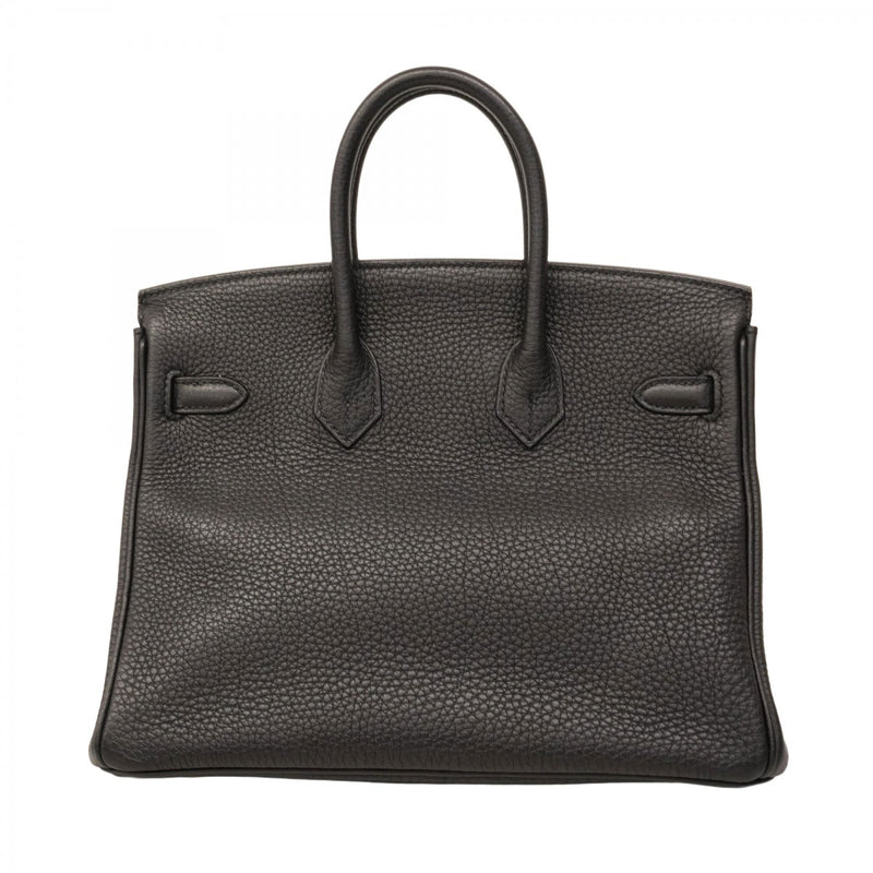 ★SALE【5oe5508-g-h】エルメス ハンドバッグ バーキン25 トゴ ブラック ゴールド金具 B刻印【中古】レディース