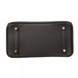★SALE【5oe5508-g-h】エルメス ハンドバッグ バーキン25 トゴ ブラック ゴールド金具 B刻印【中古】レディース