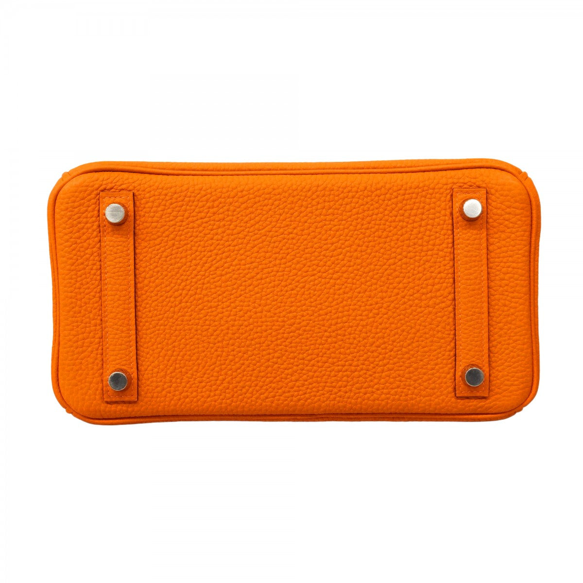 ★在庫処分★最終価格★SALE【5oe5541-g-h】エルメス ハンドバッグ バーキン25 トゴ オレンジ シルバー金具 K刻印【中古】レディース