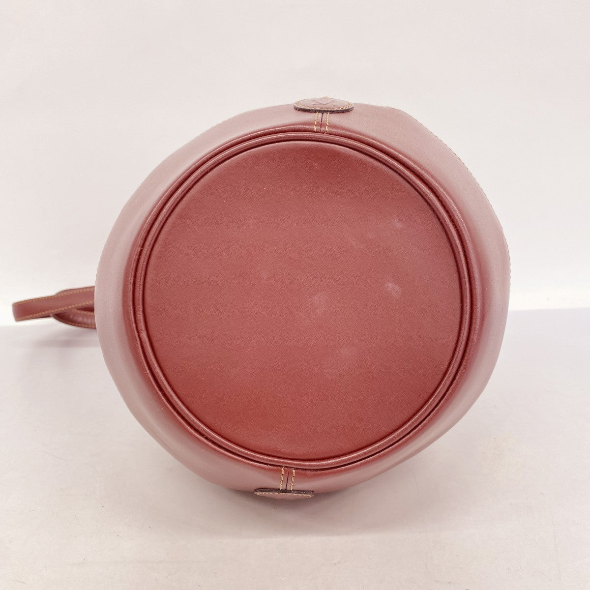 5oe5649】カルティエ ショルダーバッグ マスト レザー ボルドー