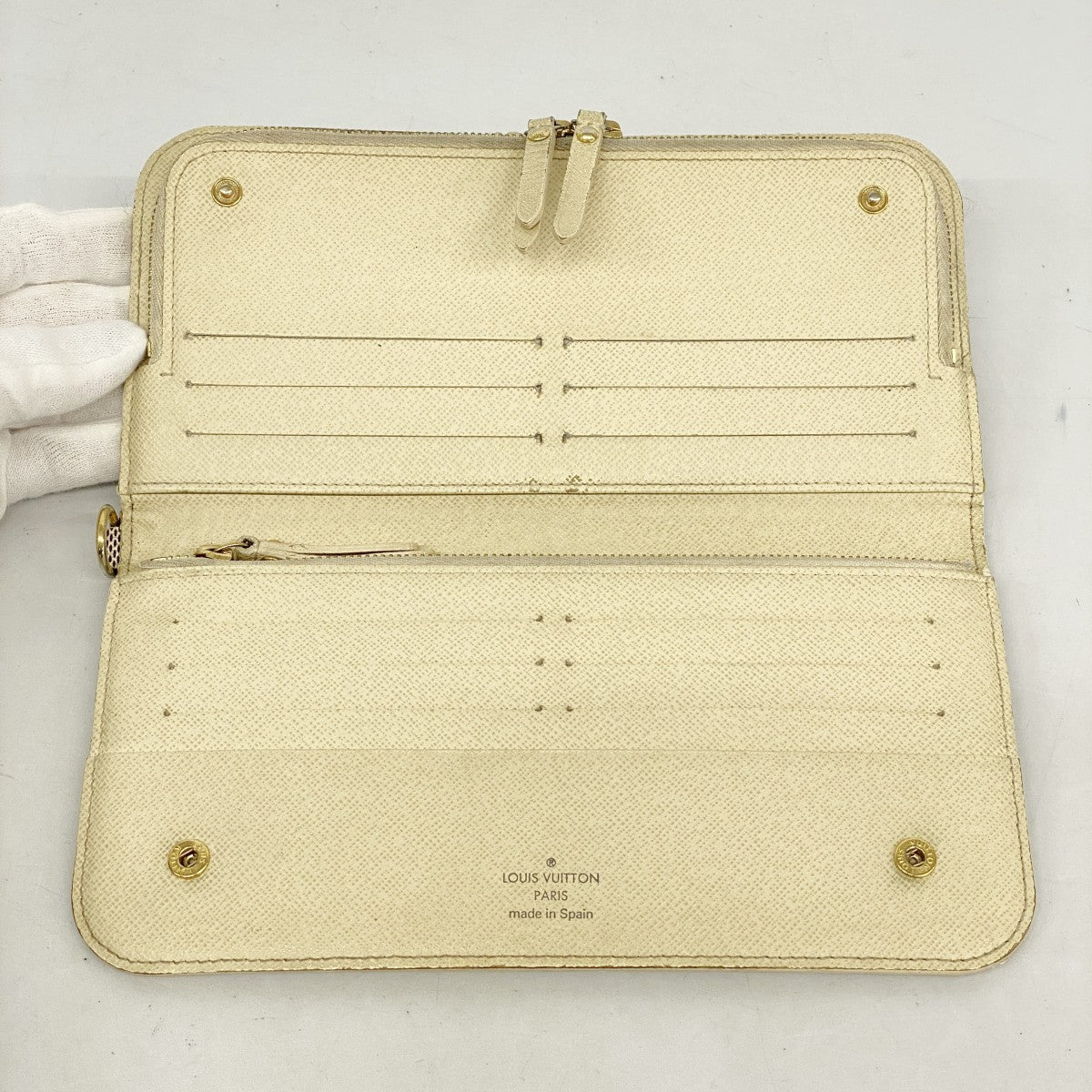 5oe5656】ルイヴィトン 長財布 ダミエ・アズール ポルトフォイユ