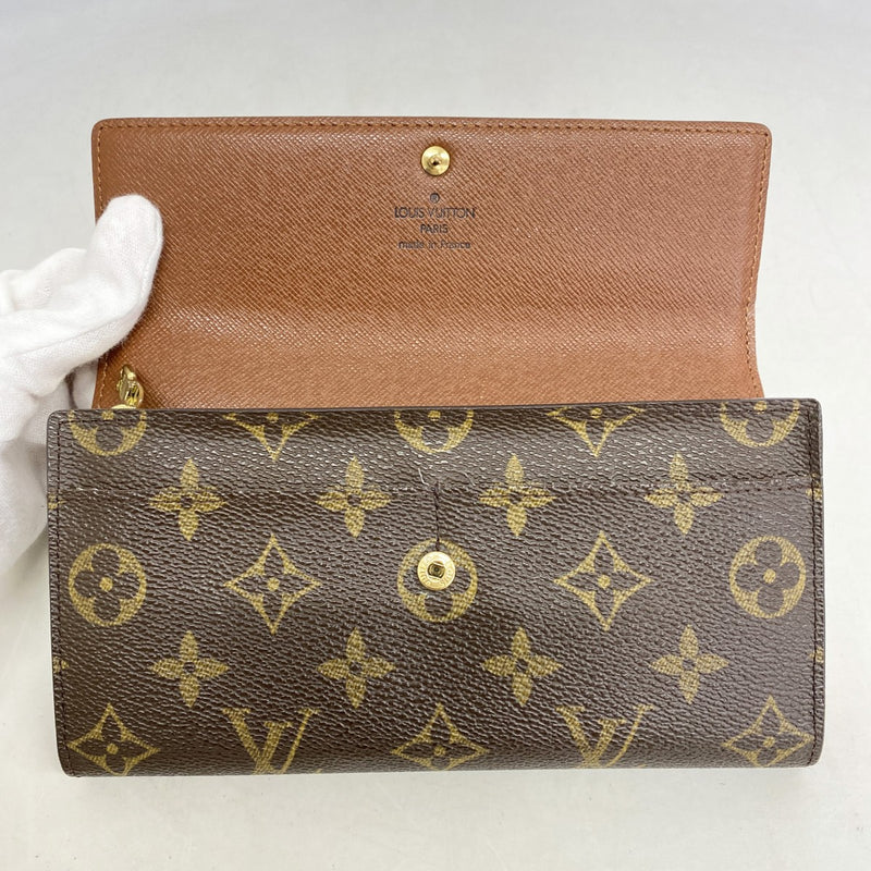 5oe5705】ルイヴィトン 長財布 モノグラム ポシェットポルトモネ