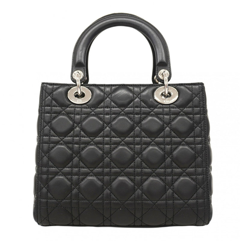 5oe5727-h】クリスチャンディオール ハンドバッグ カナージュ レディ