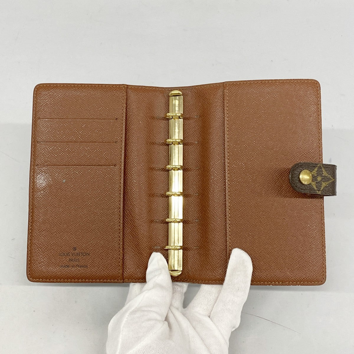 5oe5735】ルイヴィトン 手帳カバー モノグラム アジェンダPM R20005