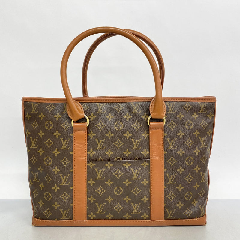 5oe5833】ルイヴィトン トートバッグ モノグラム サックウィークエンド