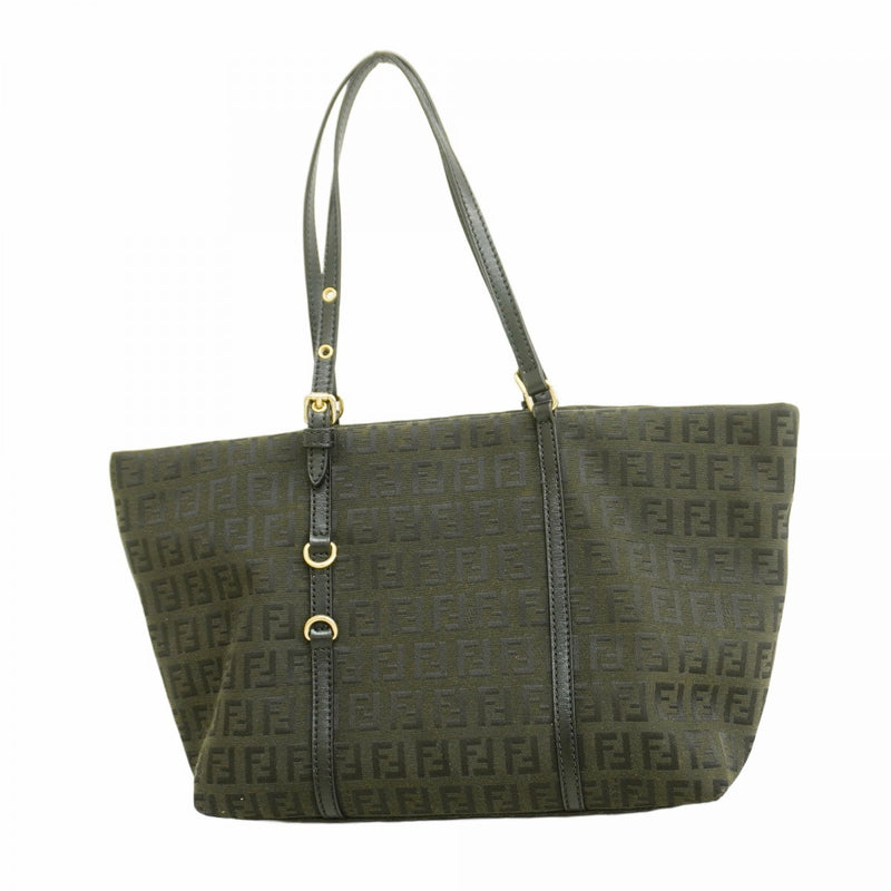 5oe5924】フェンディ トートバッグ ズッキーノ ナイロンキャンバス