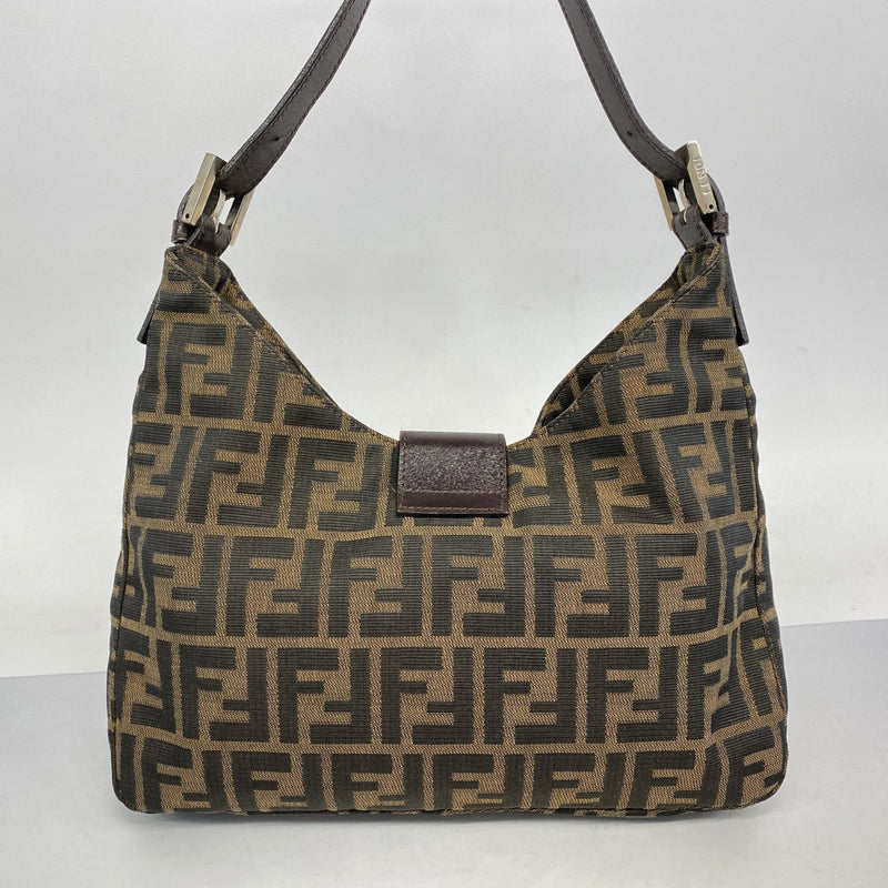 5oe5941】フェンディ ハンドバッグ ズッカ ナイロンキャンバス