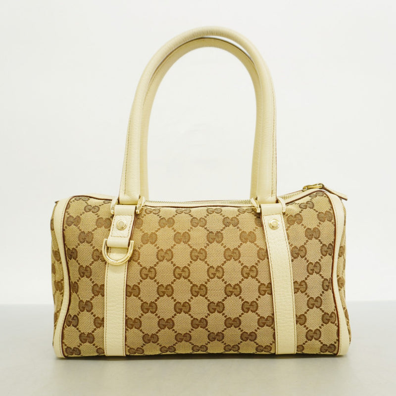 GUCCI グッチ GGキャンバス ハンドバッグ ベージュ ブランド 5oe5954】グッチ ハンドバッグ GGキャンバス 130942 キャンバス