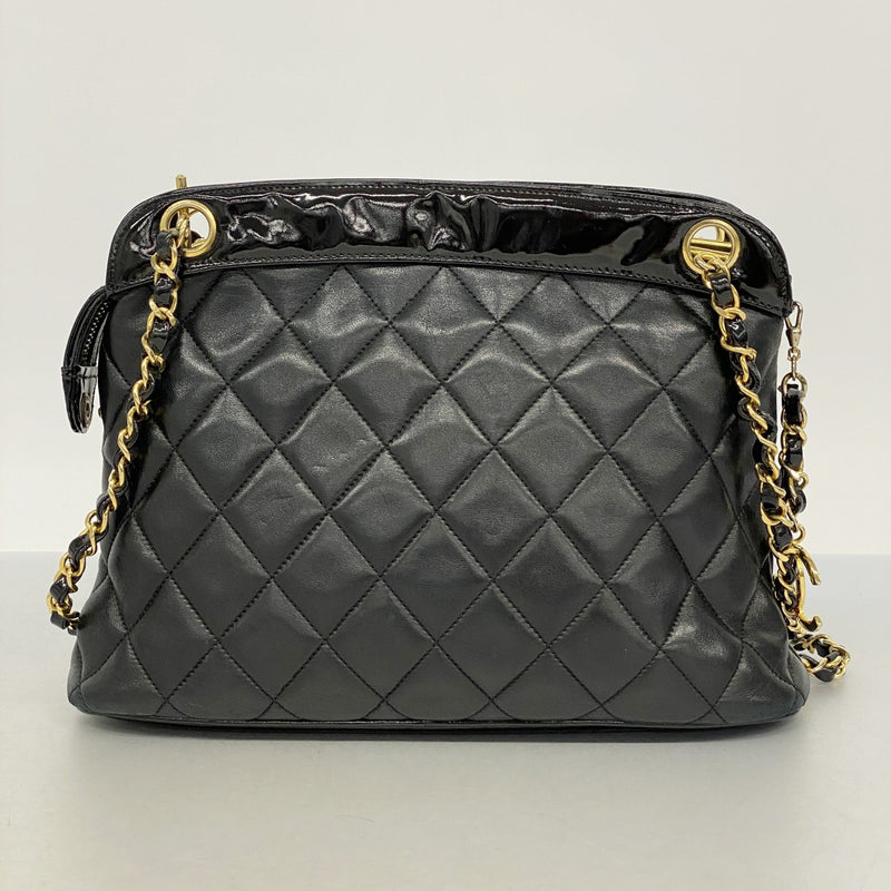 5oe6032-h】シャネル ショルダーバッグ マトラッセ チェーンショルダー
