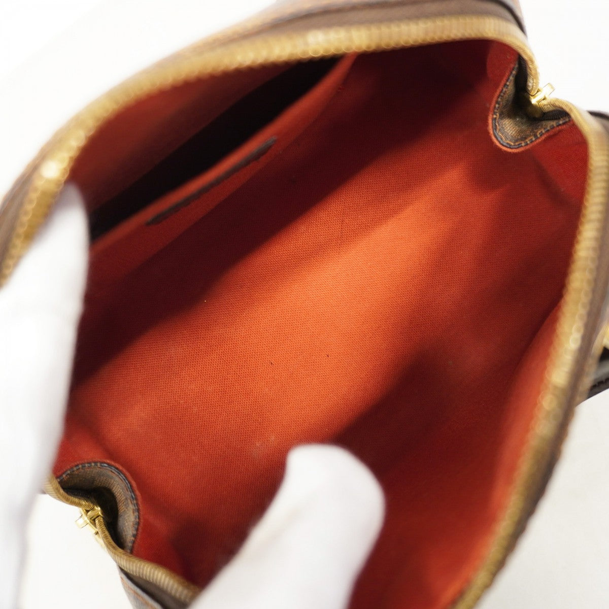 5oe6098】ルイヴィトン ハンドバッグ ダミエ リベラミニ M41436 エベヌ