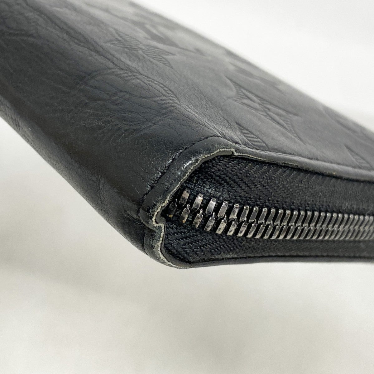 5oe6104】ルイヴィトン 長財布 モノグラム・シャドウ ジッピー