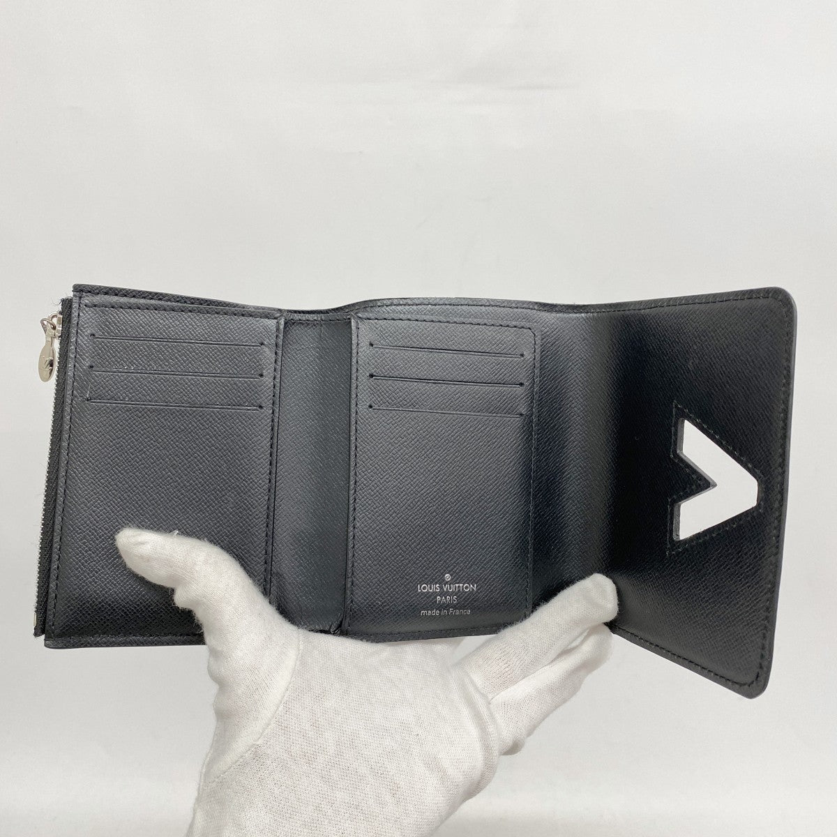 5oe6256】ルイヴィトン 三つ折り財布 エピ ポルトフォイユ ツイスト