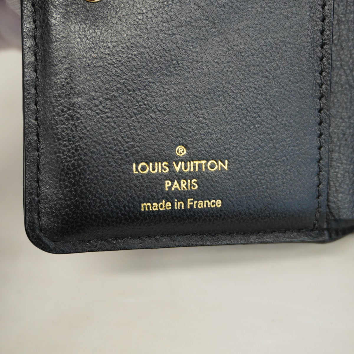 5oe6265】ルイヴィトン 財布 モノグラム・エンボス ポルトフォイユルー