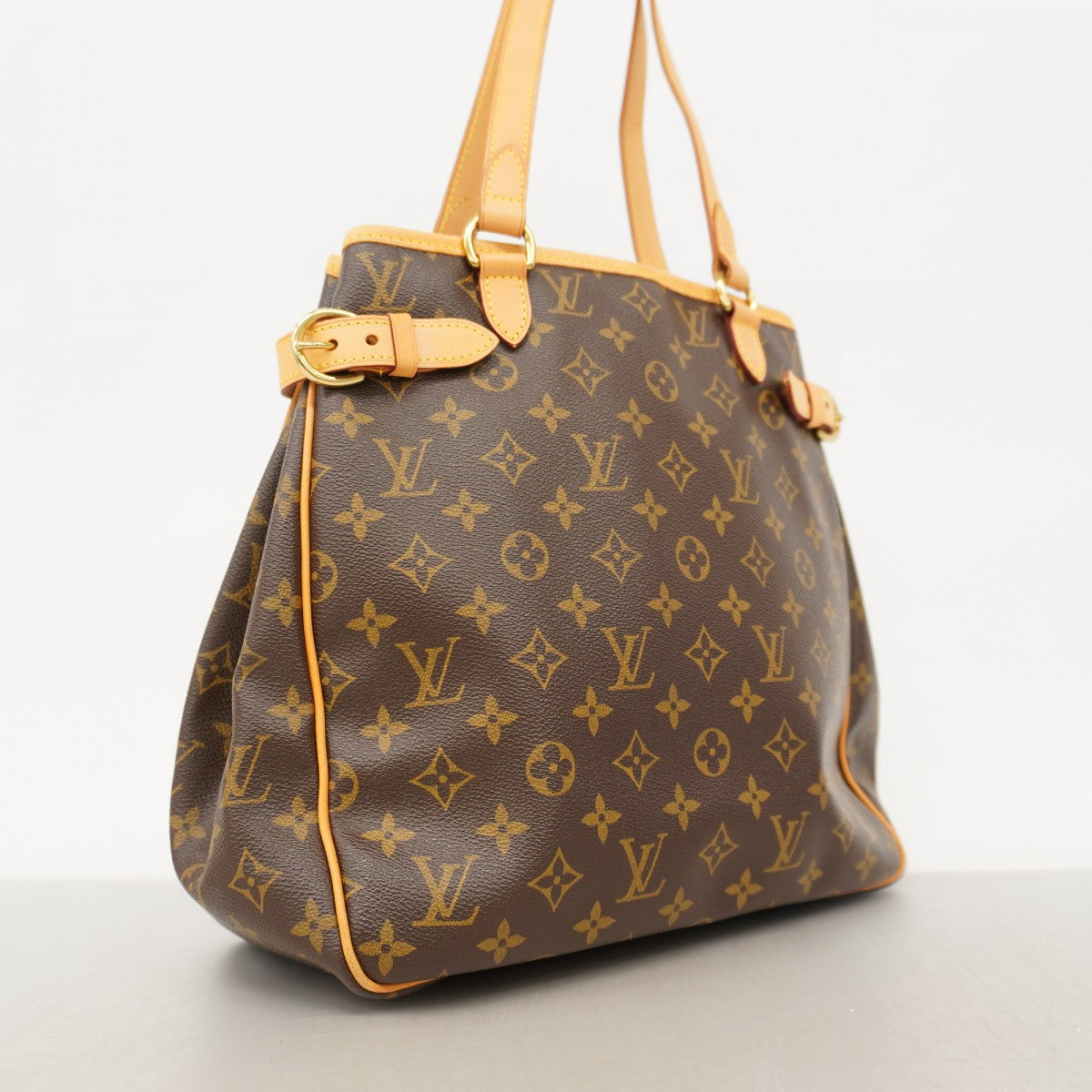 5oe6285】ルイヴィトン トートバッグ モノグラム バティニョールヴェル