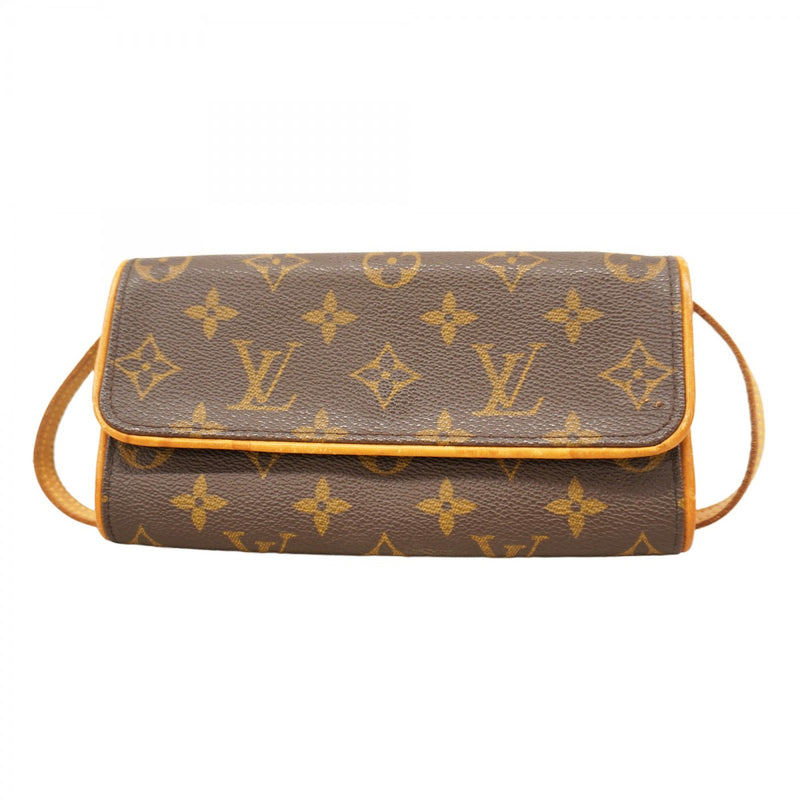 5oe6286】ルイヴィトン ショルダーバッグ モノグラム ポシェットツイン