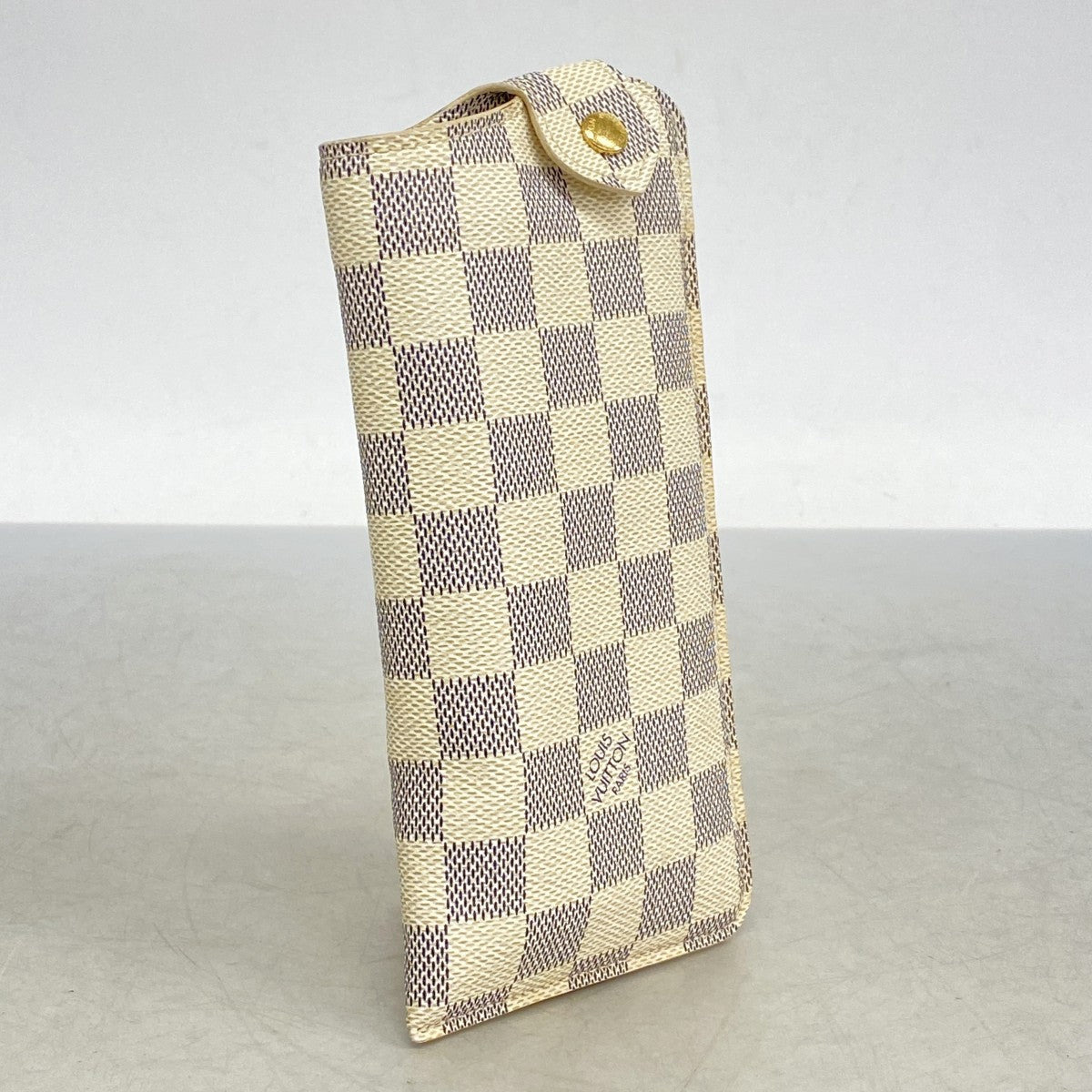 5oe6303】ルイヴィトン メガネケース ダミエ・アズール エテュイ リュ