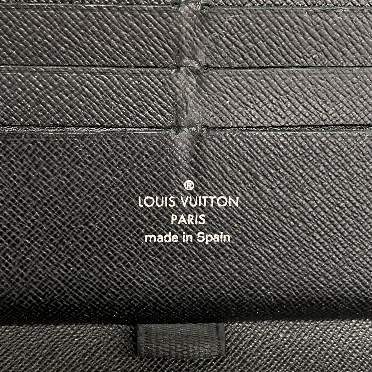 5of6540】ルイヴィトン 長財布 ダミエ・グラフィット ジッピー