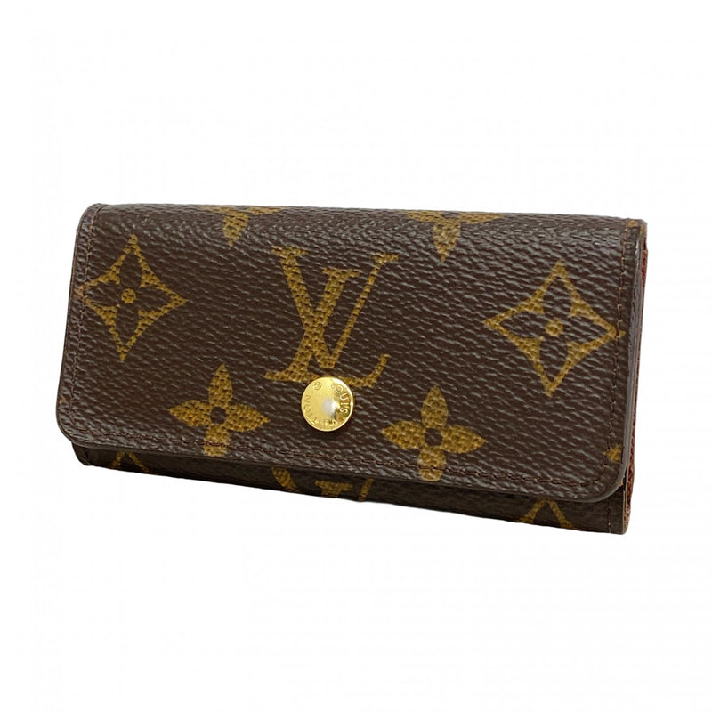 5of6562】ルイヴィトン キーケース モノグラム ミュルティクレ4 M69517