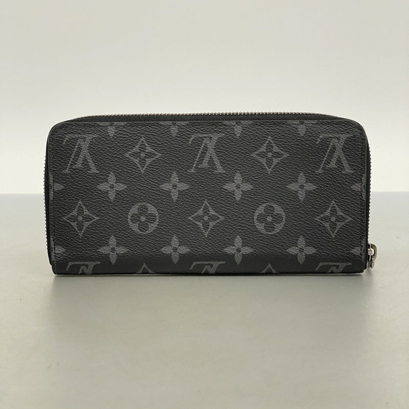 5pa0034】ルイヴィトン 長財布 モノグラム・エクリプス ジッピー