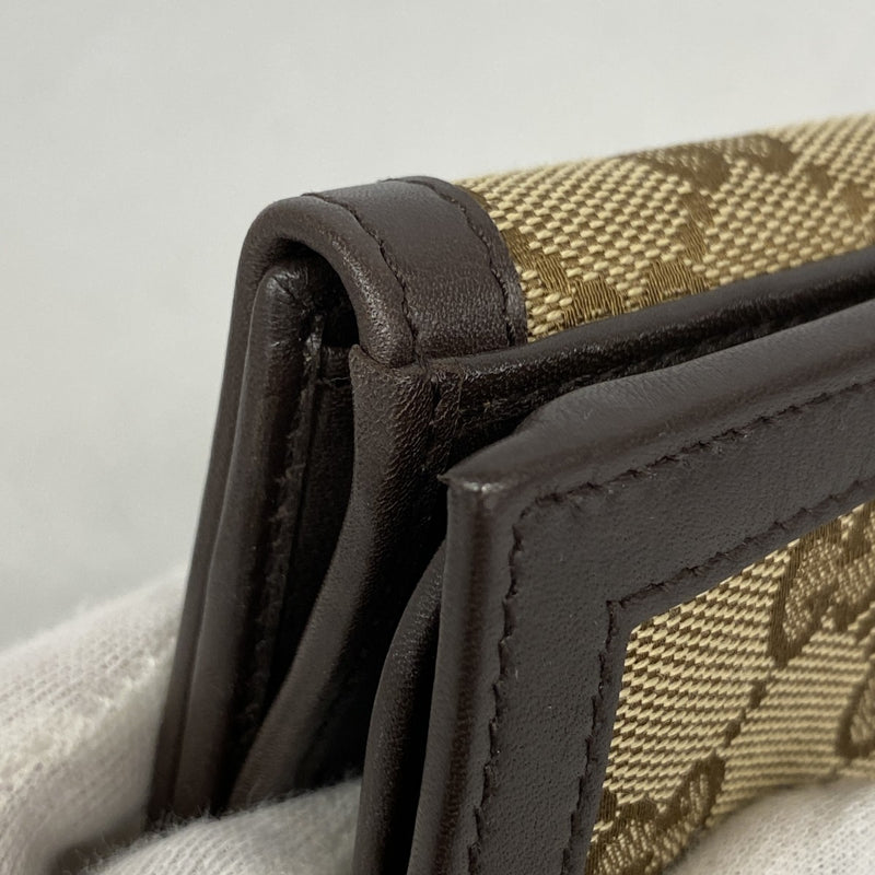 5pa0038】グッチ 長財布 インターロッキングG GGキャンバス 282426