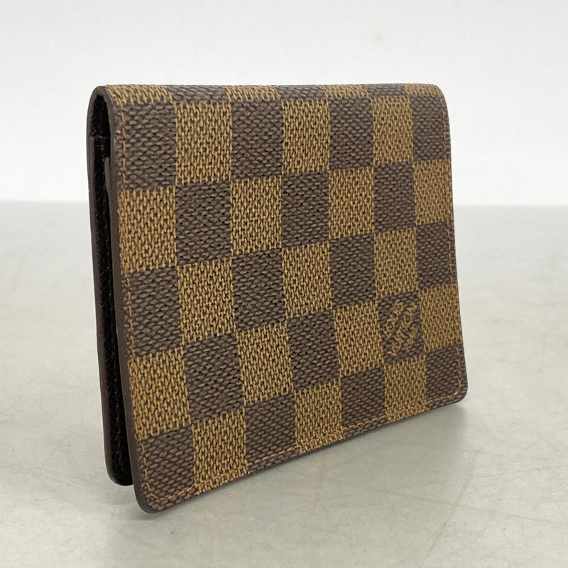 5pa0043】ルイヴィトン カードケース ダミエ ポルト2カルトヴェル