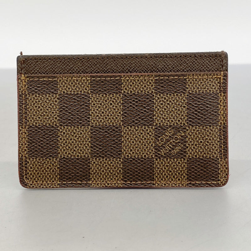 5pa0095】ルイヴィトン カードケース ダミエ ポルトカルトサーンプル