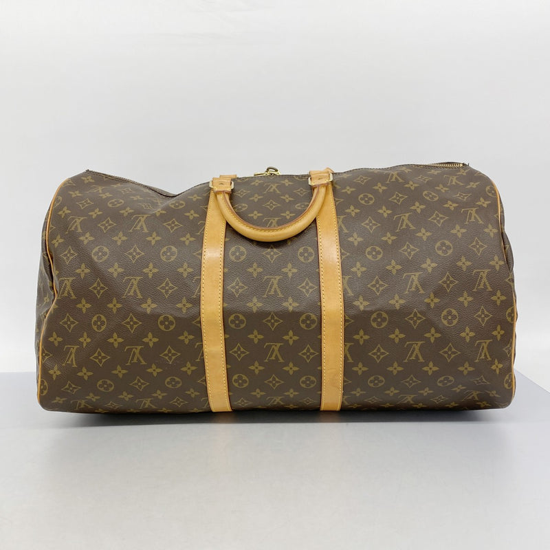LOUIS VUITTON ボストンバッグ モノグラム キーポル55 ブラウン 5pa0130】ルイヴィトン ボストンバッグ モノグラム キーポル55 M41424