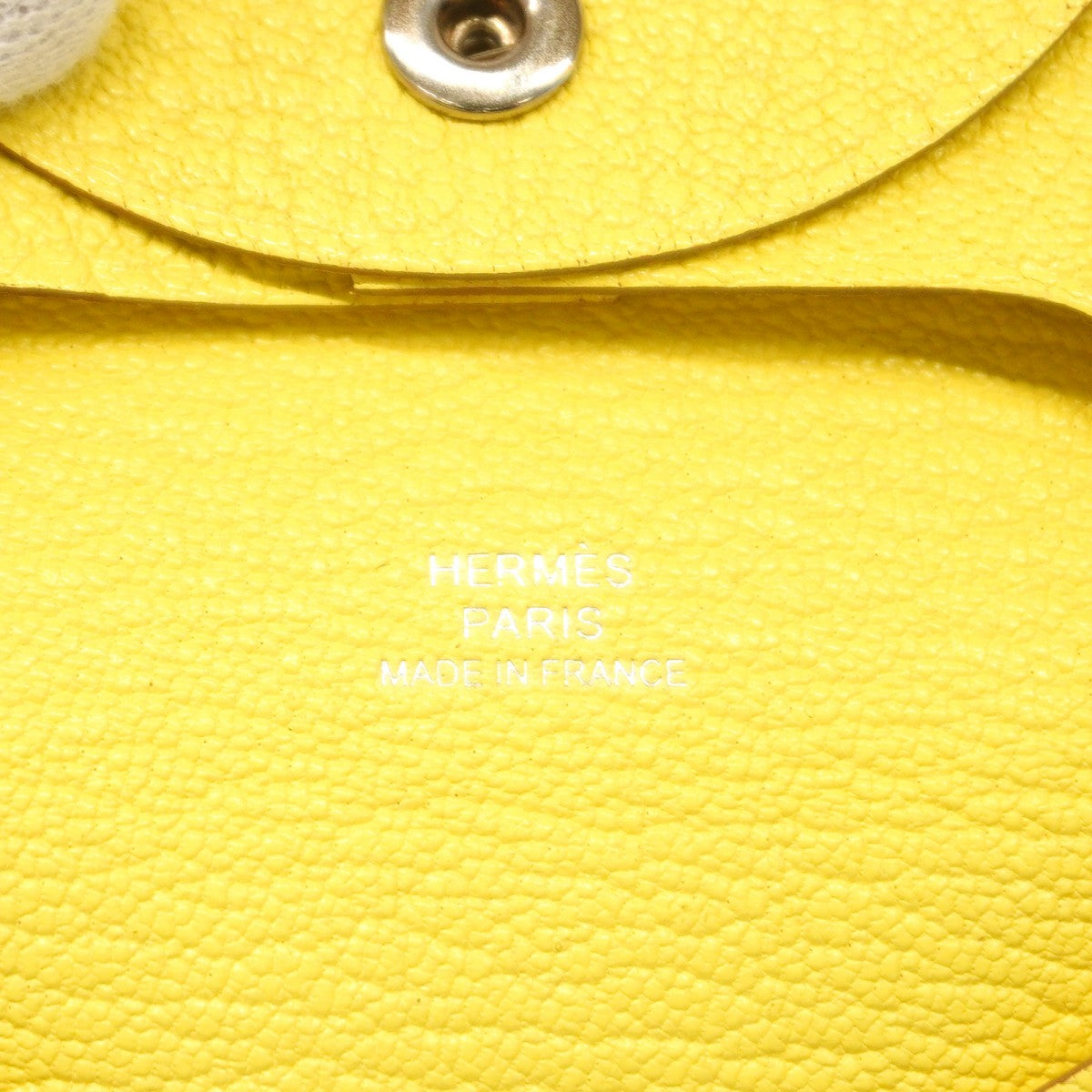 5pa0165-h】エルメス コインケース バスティア シェブルミゾル