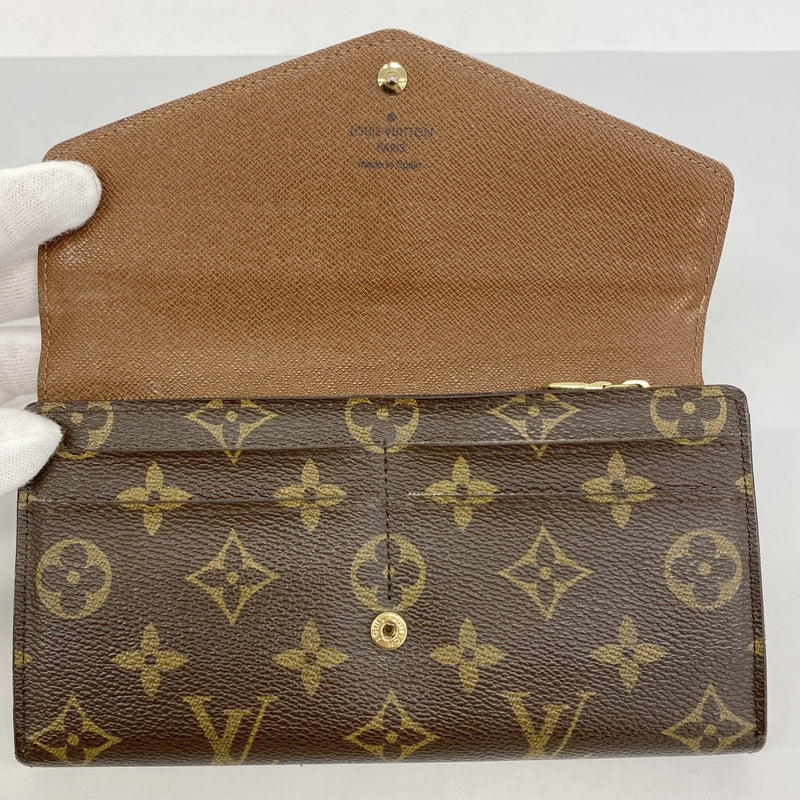 5pa0232】ルイヴィトン 長財布 モノグラム ポルトフォイユサラ M60531