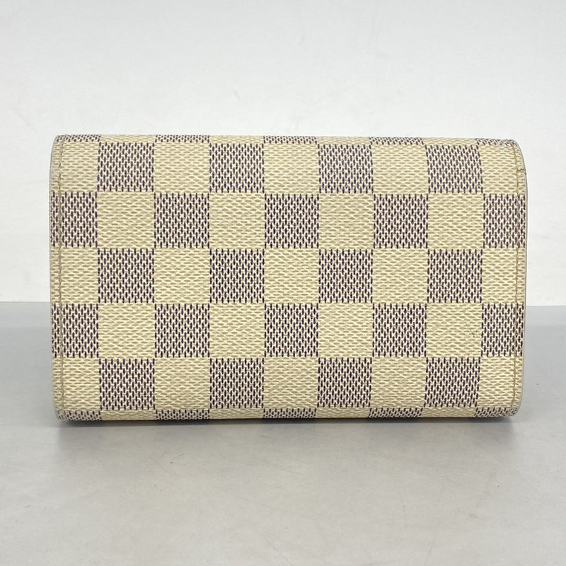 5pa0233】ルイヴィトン 財布 ダミエ・アズール ポルトフォイユ