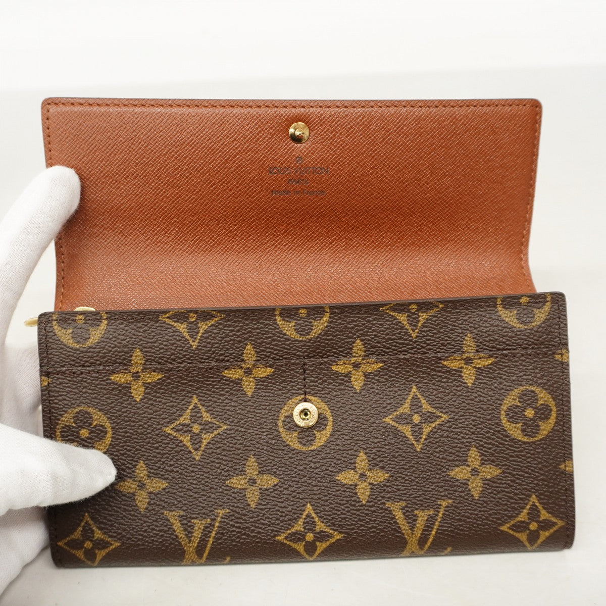 5pa0248】ルイヴィトン 長財布 モノグラム ポシェットポルトモネ