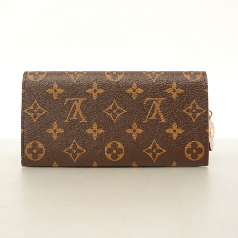 5pa0249】ルイヴィトン 長財布 モノグラム ポルトフォイユエミリー