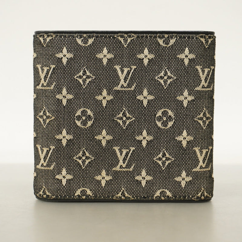 5pa0252】ルイヴィトン 三つ折り財布 モノグラム・ミニ ポルトビエ
