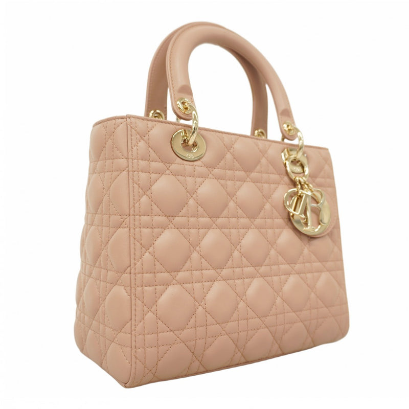 5pa0369-h】クリスチャンディオール ハンドバッグ カナージュ レディ