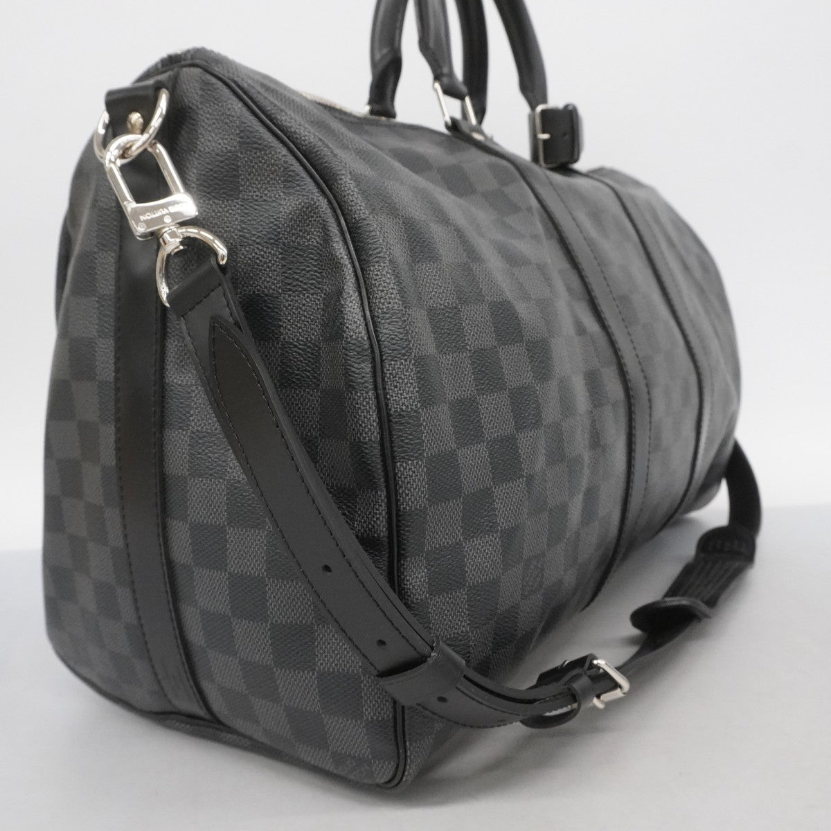 5pa0374】ルイヴィトン ボストンバッグ ダミエ・グラフィット キーポル