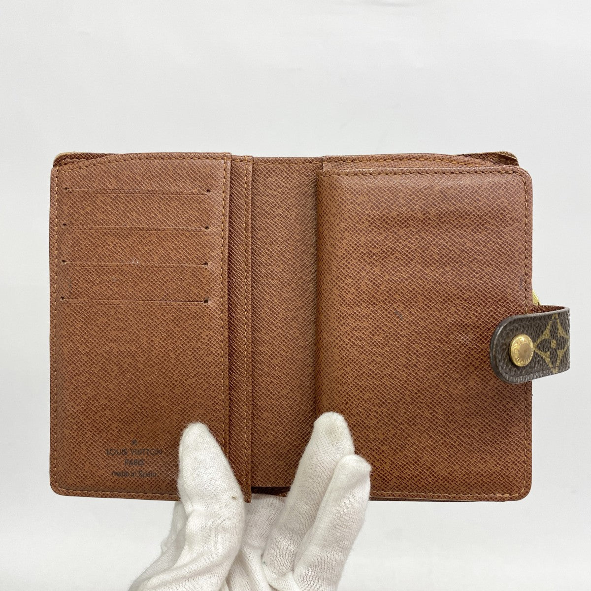 5pa0419】ルイヴィトン 財布 モノグラム ポルトモネビエ ヴィエノワ