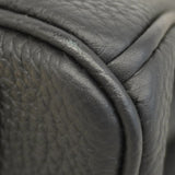 ★最終価格★SALE【5pa0523-g-h】エルメス ハンドバッグ バーキン25 ヴェルソ トゴ ブラック ブルーサフィール ゴールド金具 W刻印【中古】レディース