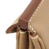 ★在庫処分★最終価格★SALE【5pa0524-g-h】エルメス ハンドバッグ バーキン30 トゴ エトゥープ シルバー金具 W刻印【中古】レディース