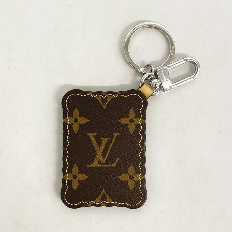 5pa0655】ルイヴィトン キーホルダー モノグラム LVビスケット M02547