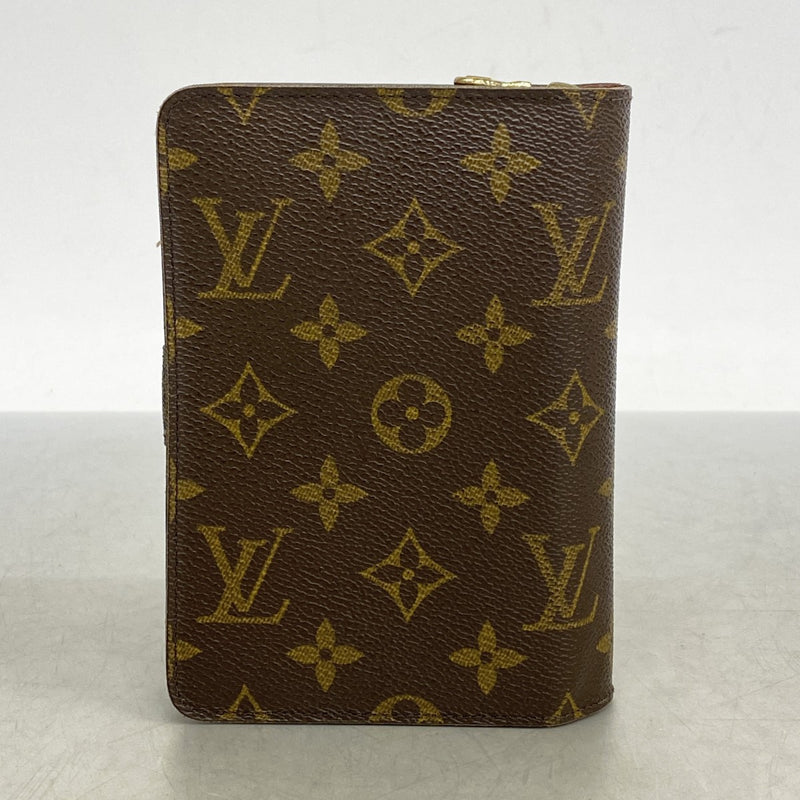 5pa0657】ルイヴィトン 財布 モノグラム ポルトパピエジップ M61207