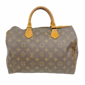 【5pa0728】ルイヴィトン ハンドバッグ モノグラム スピーディ30 M41108 ブラウン【中古】レディース